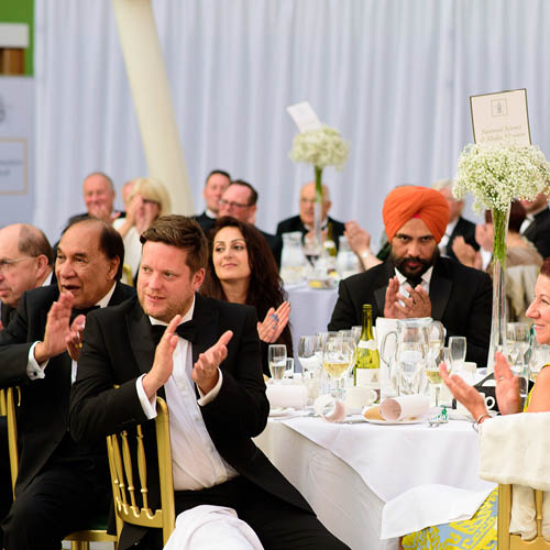 Attendees at the Vice Chancellor's graduation evening