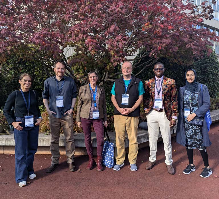 Representatives of the Centre for Applied Dementia Studies at the Alzheimer Europe Conference 2024 in Geneva