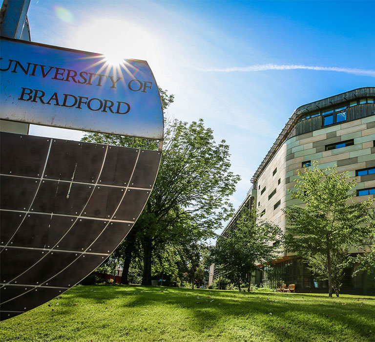 View of Horton A Building at Bradford University