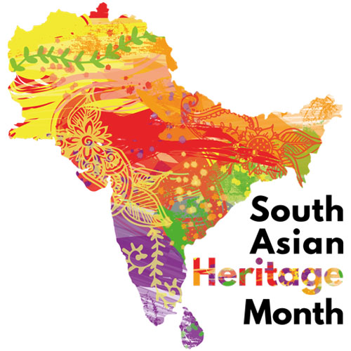 South Asian Heritage Month logo