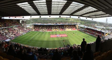 Football stadium Bradford City