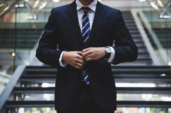 image of man wearing suit 