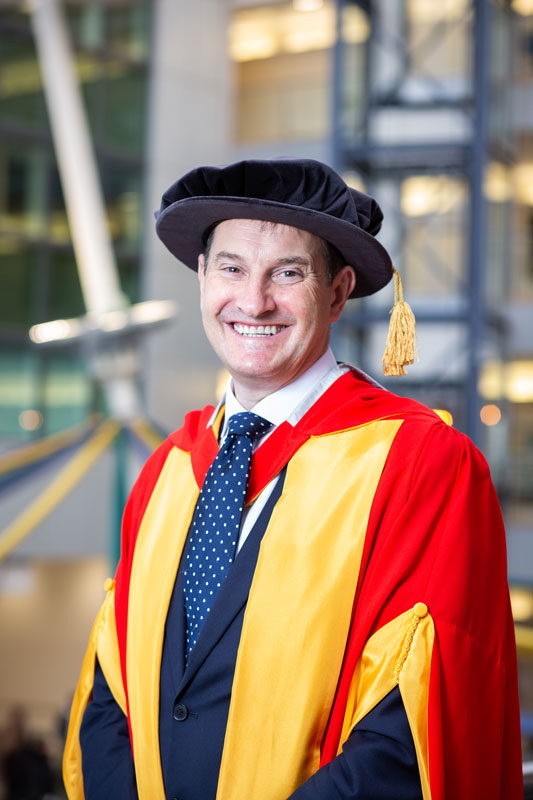 Chief Constable John Robins QPM DL, Doctor of the University 2024