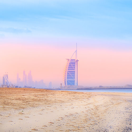 Burj Al Arab hotel in Dubai