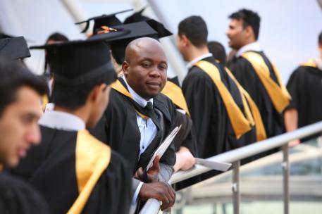 A group of graduates